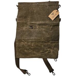 Tylson Fruit Pickers Bag Forager Heavy Duty Waxed Canvas Padded Shoulder Straps